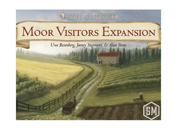 Viticulture Moor Visitors Expansion Utvidelse til Viticulture Brettspill